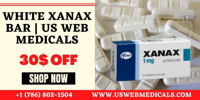 Real White Xanax Bars Overnight | US WEB MEDICALS